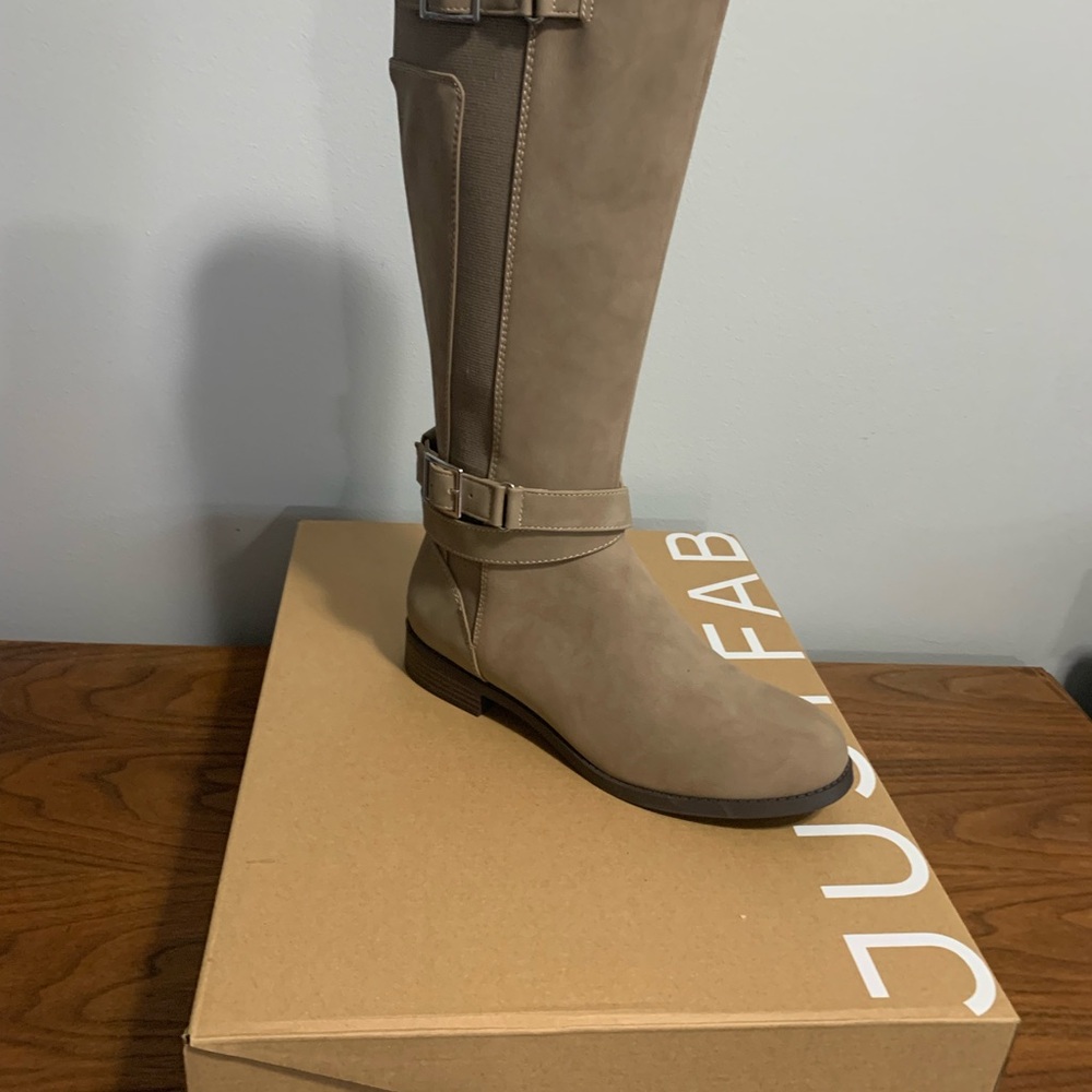 NIB Just Fab Valerie Flat Boot - Picture 9 of 15